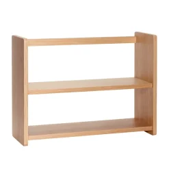 Hübsch Nomad shelf double, Oak Beige Hot