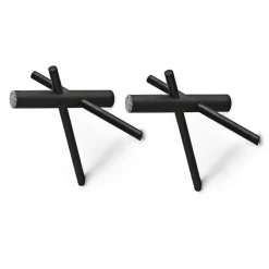 Normann Copenhagen Normann Sticks hanger, 2-pack Black