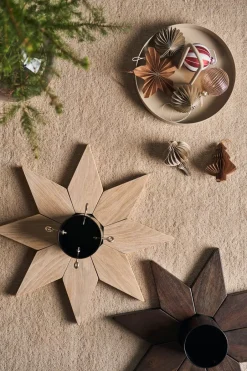 Scandi Living Norr Christmas tree trivet, White lasered BeigeBrownBlack Hot