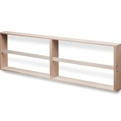 Fritz Hansen Norr magazine holder 120 cm, Oak Beige Hot