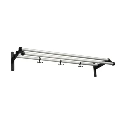 Essem Design Nostalgi 291 hat shelf, Aluminium, Black Clearance