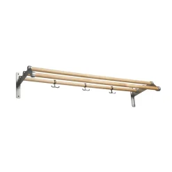 Essem Design Nostalgi 291 hat shelf, Birch, aluminium Beige Discount
