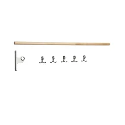Essem Design Nostalgi add-on Hook rack, Birch, aluminium stand Beige Discount