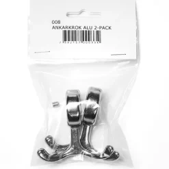 Essem Design Nostalgi hook 2-pack, aluminum Silver-coloured Clearance