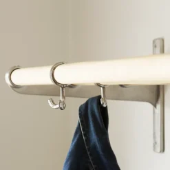 Essem Design Nostalgi hook 2-pack, aluminum Silver-coloured Clearance