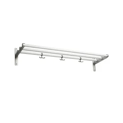 Essem Design Nostalgi Shoe or hat shelf, , aluminium stand White Clearance