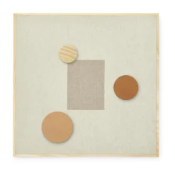 Nofred Noticeboard bulletin board + 3 magnets, Sand Beige Hot
