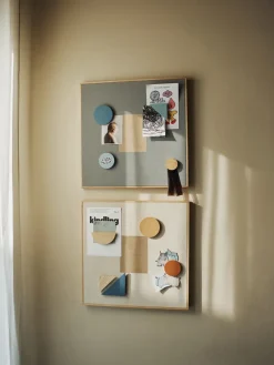 Nofred Noticeboard bulletin board + 3 magnets, Sand Beige Hot
