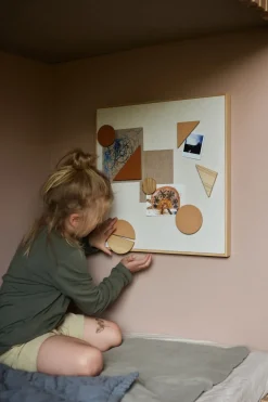 Nofred Noticeboard bulletin board + 3 magnets, Sand Beige Hot