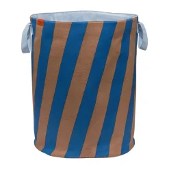 Mette Ditmer Nova Arte laundry basket 40x40x50 cm, Cobalt-blush BlueBrown Clearance