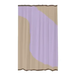 Mette Ditmer Nova Arte shower curtain 150x200 cm, Sand-lilac BeigePurple Online