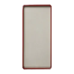 Ferm Living Nova notice board 45x100 cm, Picante Red RedGrey Outlet