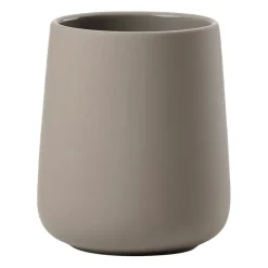 Zone Denmark Nova One toothbrush mug, Taupe Brown Outlet