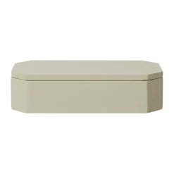 Ferm Living Nova storage box 10x20 cm, Light Celedon Grey Clearance