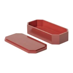 Ferm Living Nova storage box 10x20 cm, Picante Red Best