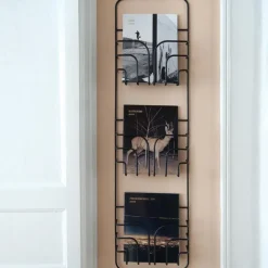 Maze Now magazine holder, Black Hot