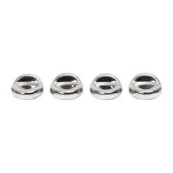 Ferm Living Nube pot feet 4-pack, Silver Silver-coloured