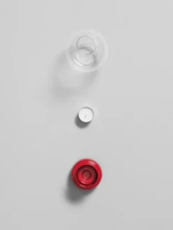 Ateljé Lyktan Ofir votive, Aluminum Silver-coloured