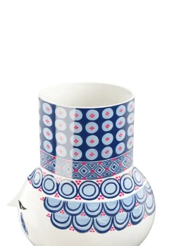 Bjørn Wiinblad Olga vase 20 cm, Blue Best