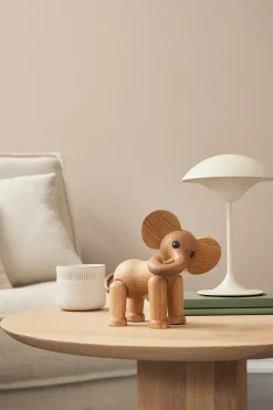 Spring Copenhagen Ollie elephant decoration, Oak-Maple Brown Online