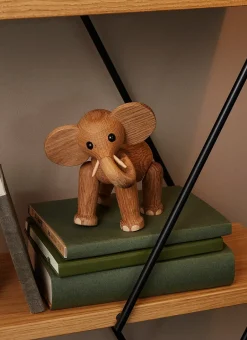 Spring Copenhagen Ollie elephant decoration, Oak-Maple Brown Online