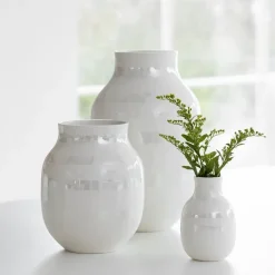 Kähler Omaggio vase pearl, Small White Sale
