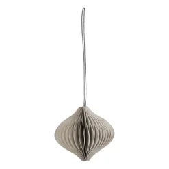 Scandi Living Onion baubles 4-pack, Beige New