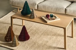 Scandi Living Onion baubles 4-pack, Forest Green Clearance