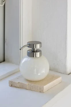 Mette Ditmer Opal soap dispenser, Linen White Online