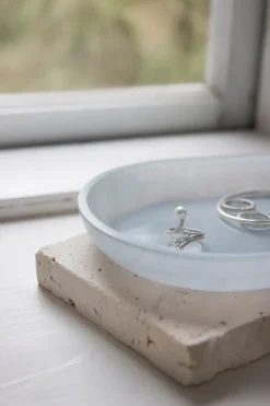 Mette Ditmer Opal tray, Light , 14x25.5 cm Blue Best