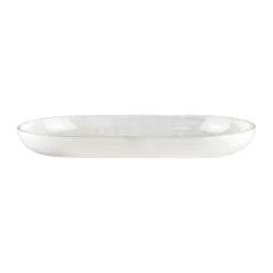 Mette Ditmer Opal tray, Linen, 14x25.5 cm White Clearance