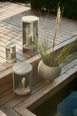 AYTM Ora lantern 28 cm, Taupe Grey Hot