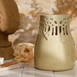 Kähler Orangery vase 18 cm, Honey Yellow Best