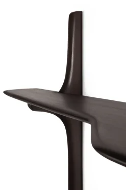 Ethnicraft Organic sculpture 22 cm, Varnished mahogany Brown Discount