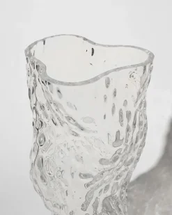 Hein Studio Ostrea Rock glass vase 30 cm, Clear Transparent Sale