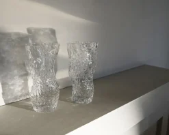 Hein Studio Ostrea Rock glass vase 30 cm, Clear Transparent Sale