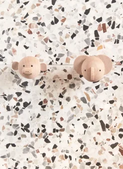 OYOY Mini wall hook, Monkey Beige Sale