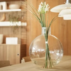 Skrufs Glasbruk Pallo vase, Clear 37 cm Transparent Discount
