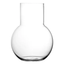 Skrufs Glasbruk Pallo vase, Clear 20 cm Transparent