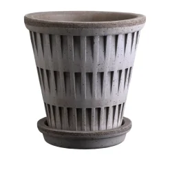 Bergs Potter Pantheon raw pot, , Ø25 cm Grey Best