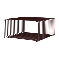 Montana Panton Wire Half Height shelf 34.8x17.2x34.8 cm, Black Red