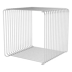 Montana Panton Wire Single shelf 34,8x34,8x34,8 cm, Chrome Silver-coloured Online