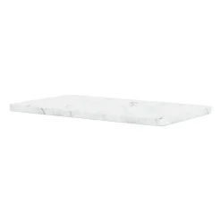 Montana Panton Wire tabletop 18.8x34.8 cm, marble White Best