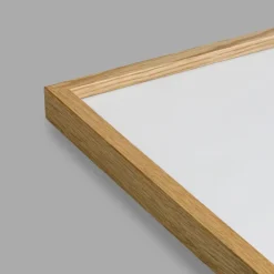 Paper Collective frame plexiglass-oak, 50x70 cm Beige