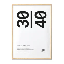 Paper Collective frame plexiglass-ash, 30x40 cm Beige Outlet