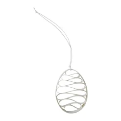 DBKD Paper egg easter decoration, Wave White Clearance