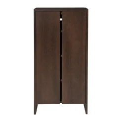 Ferm Living Parcel cabinet, Dark stained oak, 55x30x110 cm Brown Outlet