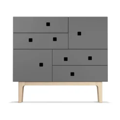 Zweed Peep B1 dresser, Slate , white-pigmented oak Grey Online