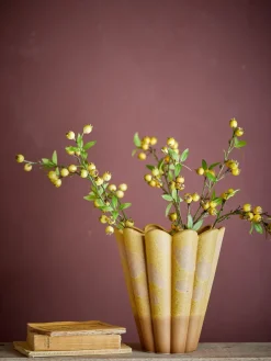 Bloomingville Penn vase 25.5x29 cm, Yellow Online