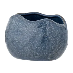 Bloomingville Pennie flower pot 16.5x11x13 cm, Blue Hot